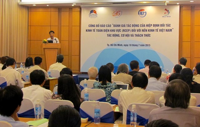 Năm 2020, GDP của Việt Nam sẽ tăng thêm từ 2-4% nếu tham gia RCEP