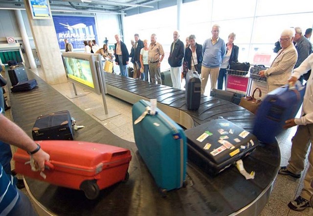  Đường đi của hành lý ký gửi ở sân bay 