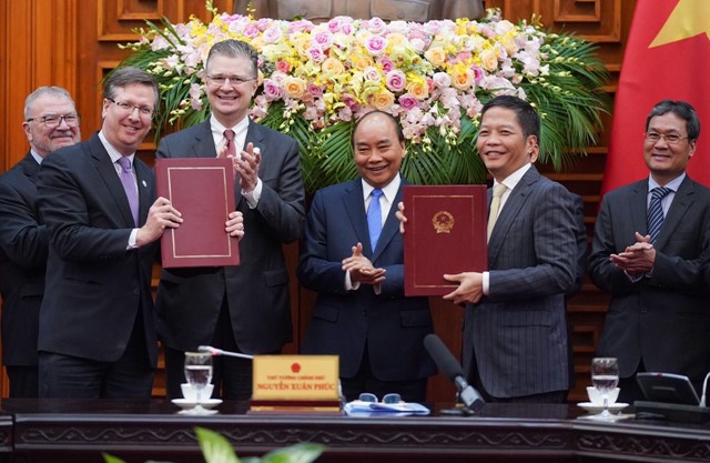 Lễ ký kết giữa Bộ Công Thương Việt Nam và Hội đồng kinh doanh Hoa Kỳ - ASEAN