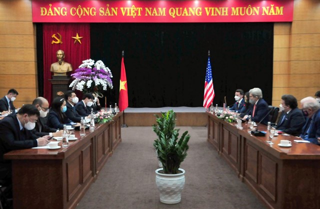 Việt Nam và Hoa Kỳ xây dựng kế hoạch nhằm hiện thực hóa kết quả Hội nghị thượng đỉnh COP26
