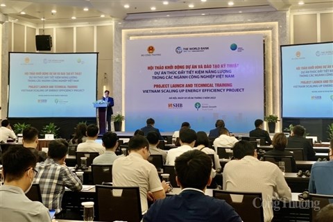 Bộ Công Thương & WB tổ chức hội thảo thúc đẩy tiết kiệm năng lượng ngành công nghiệp Việt Nam