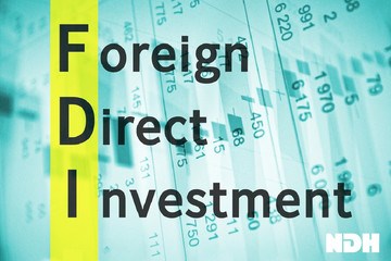 Vốn FDI giảm tháng thứ 6 liên tiếp