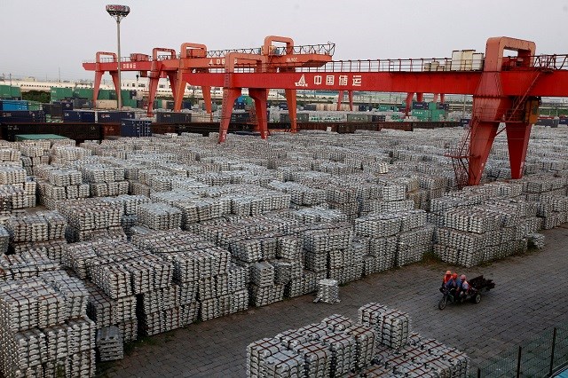 Nhập khẩu quặng sắt của Trung Quốc không thay đổi do nhu cầu giảm