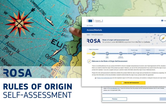 EU ra mắt phiên bản mới công cụ Tự đánh giá Quy tắc xuất xứ (ROSA)