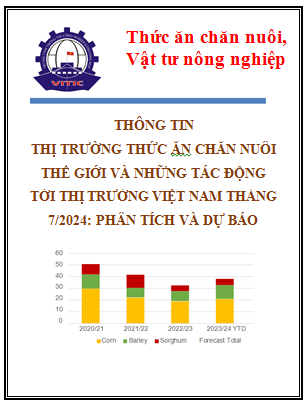 Thông tin thị trường TĂCN thế giới và những tác động tới thị trường Việt Nam tháng 7/2024