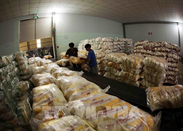Giá gạo xuất khẩu giảm nhẹ do nhu cầu yếu