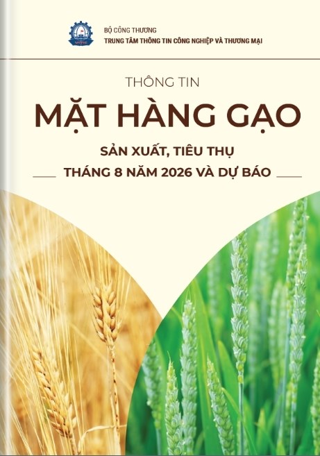 Thông tin mặt hàng gạo - sản xuất, tiêu thụ tháng 8 năm 2026 và dự báo