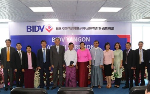 BIDV thành lập chi nhánh tại Myanmar 