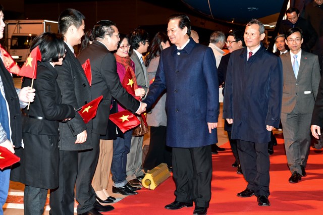 Thủ tướng Việt-Bỉ trao đổi về vấn đề Biển Đông và cuộc chiến chống khủng bố