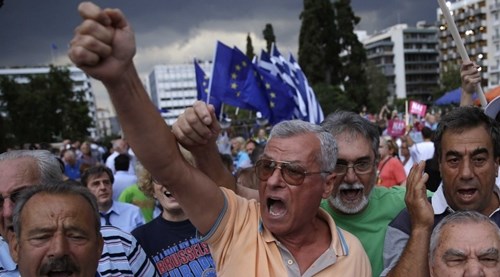 Tài chính châu Âu hỗn loạn nếu Hy Lạp từ chối thắt chặt