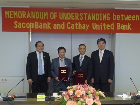 Sacombank vay Cathay United Bank 50 triệu USD