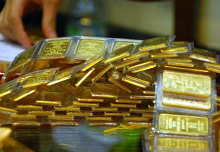 Giá vàng tiếp tục hạ nhiệt về 34,6 triệu đồng/lượng
