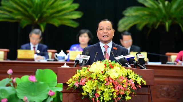 Tổng bí thư Nguyễn Phú Trọng dự khai mạc Đại hội Đảng bộ TP.HCM