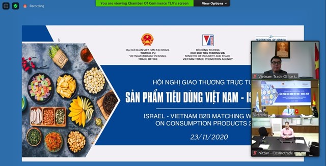 Nhiều nhà nhập khẩu Israel quan tâm sản phẩm tiêu dùng Việt Nam