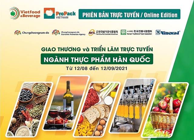 Giao thương trực tuyến thực phẩm Việt Nam – Hàn Quốc