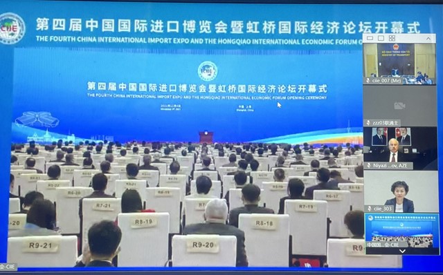 Việt Nam tham dự Hội chợ Nhập khẩu quốc tế Trung Quốc lần thứ 4