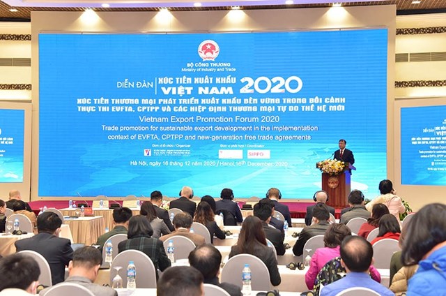 Sắp diễn ra Diễn đàn Xúc tiến xuất khẩu Việt Nam năm 2021