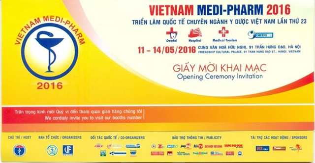 350 doanh nghiệp hội tụ tại Triển lãm Y Dược Việt Nam lần thứ 23