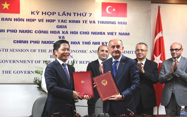 Kỳ họp lần thứ 7 Ủy ban hỗn hợp về KT và TM VNam và Thổ Nhĩ Kỳ