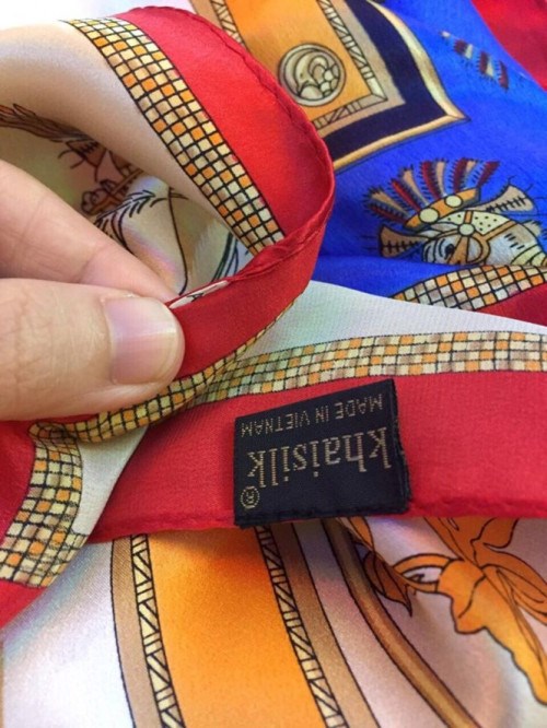 Bộ Công Thương chỉ đạo kiểm tra nguồn gốc của khăn lụa "KHAISILK"
