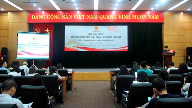 Hội thảo “Hiệp định CPTPP: Mở rộng chân trời kinh doanh Việt Nam – Canada”