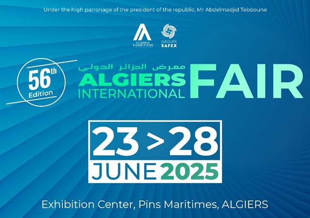23 - 28/6/2025: Mời doanh nghiệp tham dự Hội chợ quốc tế Alger 2025