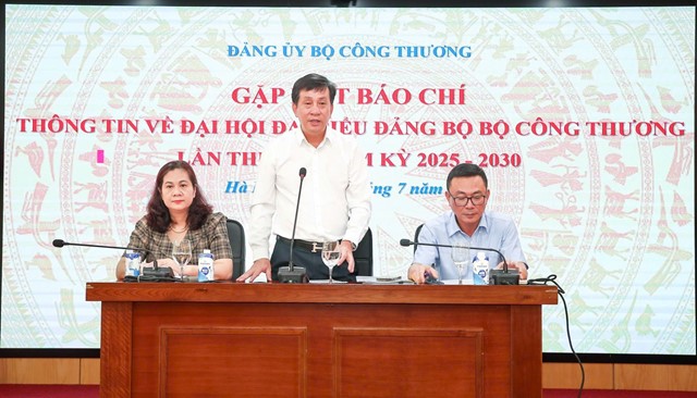 Đại hội đại biểu Đảng bộ Bộ Công Thương lần thứ I, Nhiệm kỳ 2025 - 2030
