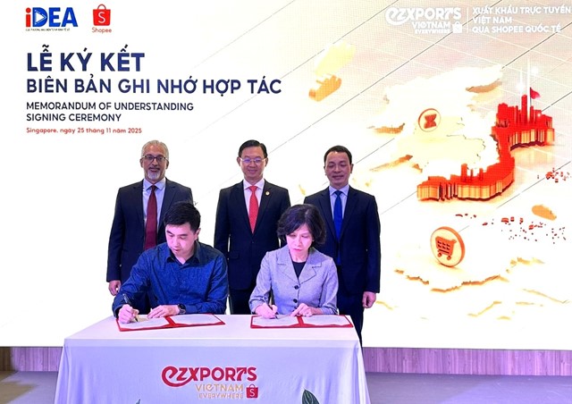 Tăng cường hợp tác Việt Nam – Singapore trong thúc đẩy thương mại điện tử và xuất khẩu số