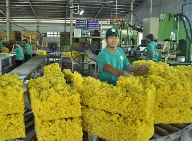 Xuất khẩu cao su sang các thị trường 10 tháng năm 2025