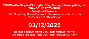 3/12/2025: Diễn đàn Chuyển đổi số ngành Công Thương 2025