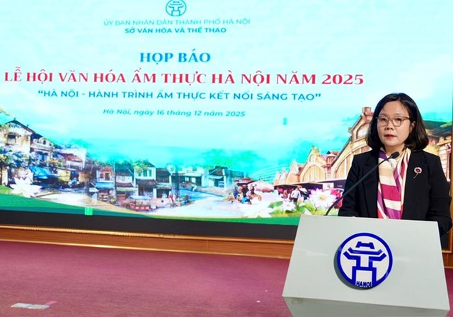 19 đến 21/12/2025: Lễ hội văn hóa ẩm thực Hà Nội năm 2025