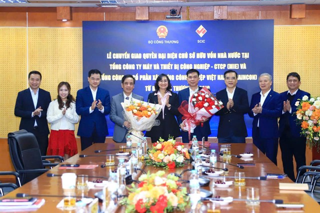 Lễ chuyển giao 2 Tổng công ty từ Bộ Công Thương về Tổng công ty SCIC
