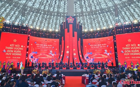 Hội chợ Mùa Xuân 2026: Kết nối thịnh vượng - Đón Xuân huy hoàng