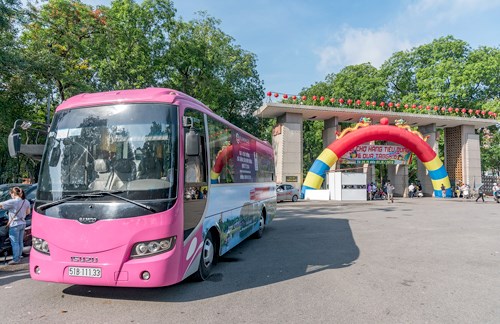 Khai trương 2 tuyến xe bus từ Hà Nội đến Flamingo Đại Lải Resort