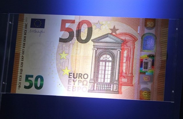 ECB giới thiệu tờ 50 euro mới nhằm chống nạn tiền giả