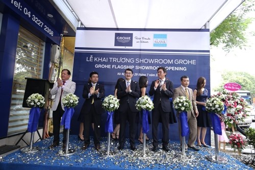 GROHE- thương hiệu thiết bị phòng tắm hàng đầu thế giới hiện diện tại Hà Nội