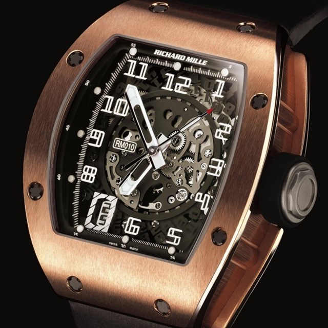 Đồng hồ Richard Mille RM10 với 6 nấc điều chỉnh độc đáo