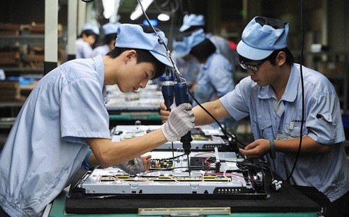 Thị phần xuất khẩu của Trung Quốc tăng mạnh