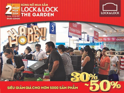 Lock&Lock khuyến mại lớn mừng Ngày Gia đình Việt Nam