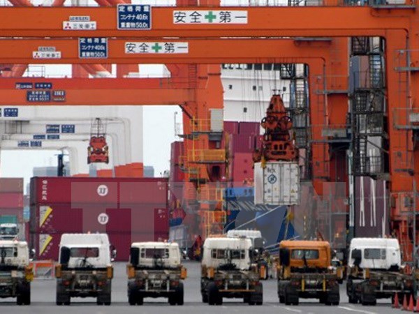 Xuất khẩu của Nhật Bản tăng mạnh nhất trong gần 4 năm 