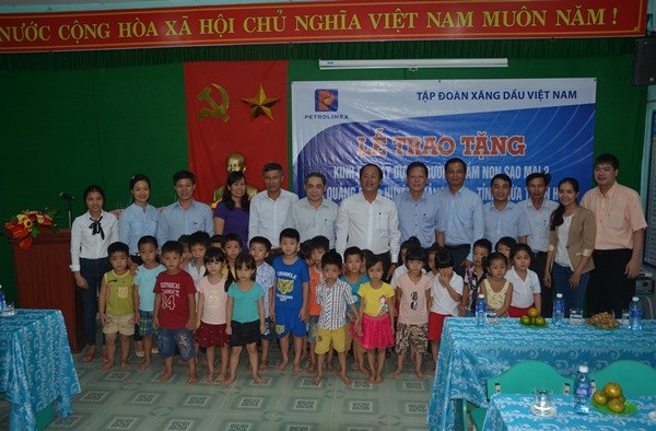 2,5 tỷ đồng tài trợ xây dựng Trường mầm non Sao Mai 2 tại Quảng Điền