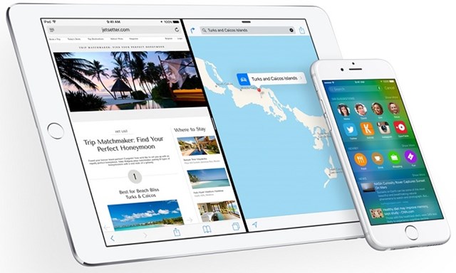So sánh iOS 9 và iOS 8 bằng hình ảnh
