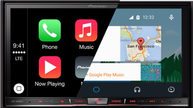 So sánh Apple CarPlay và Google Android Auto