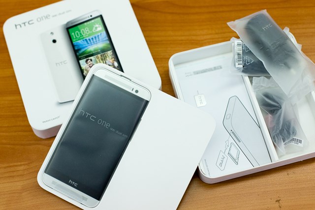 Mở hộp HTC One E8 - smartphone tầm trung, cấu hình cao cấp