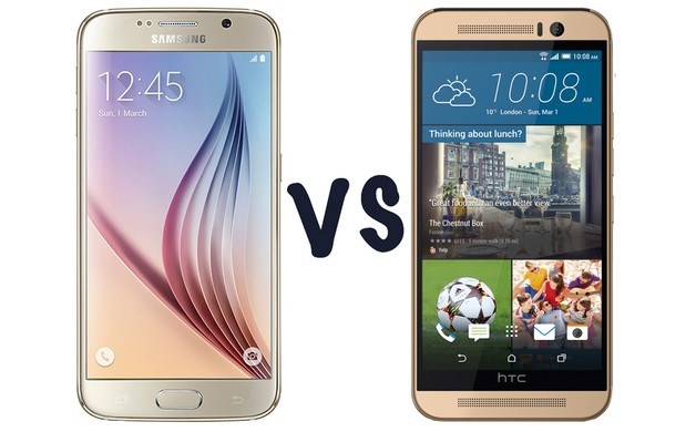 So sánh Samsung Galaxy S6 và HTC One M9