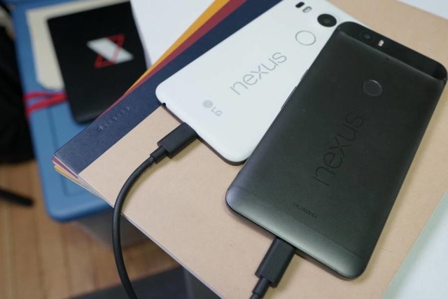 Nexus 5X và Nexus 6P có thể sạc pin cho nhau qua USB Type-C