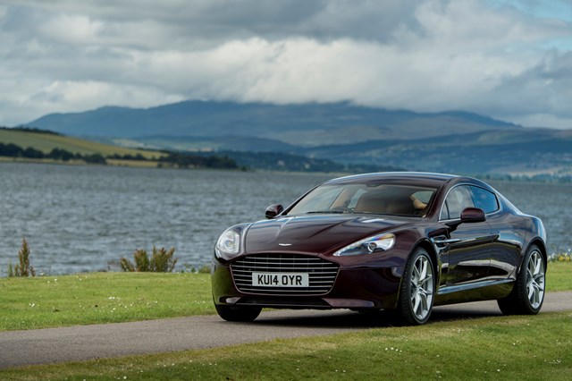 Aston Martin tung ra loạt hình ảnh của mẫu Rapide chạy điện