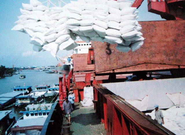 Xuất khẩu gạo sang các thị trường 8 tháng đầu năm giảm cả về lượng và trị giá